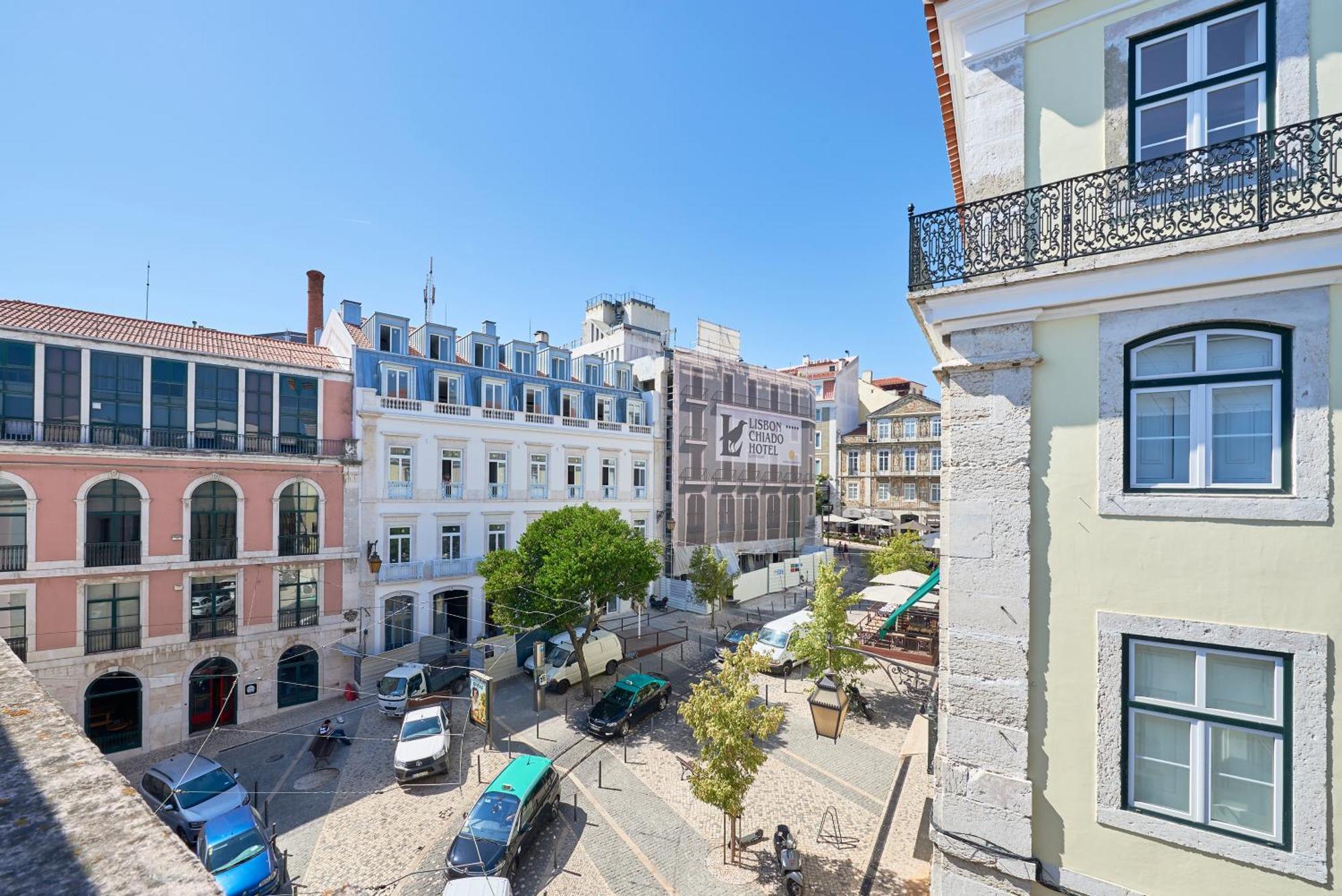 Апартаменты Casa Portuguesa Carmo Лиссабон Экстерьер фото